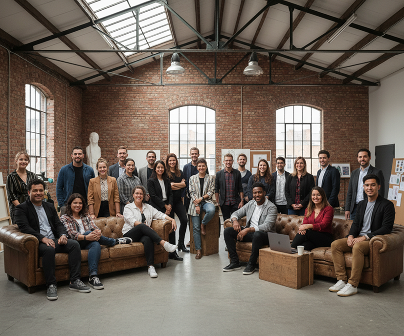 The KHP team in the Cairo studio