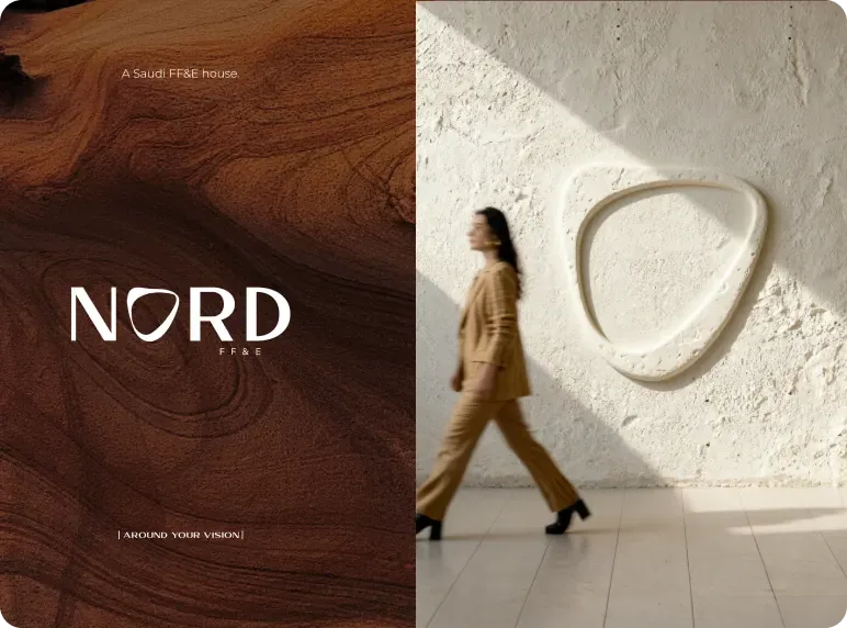 Nord FF&E: brand identity