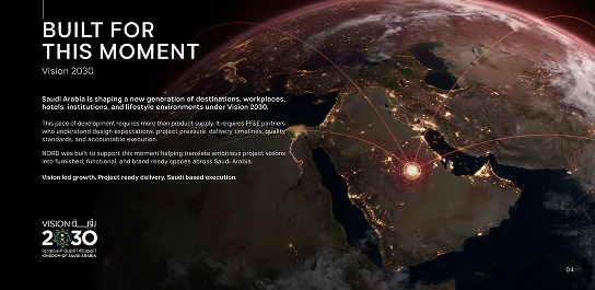 Profile spread: Built for This Moment, Nord set against Vision 2030
